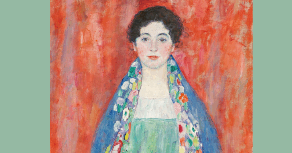 Gustav Klimt, Portrait of Fräulein Lieser (1917)